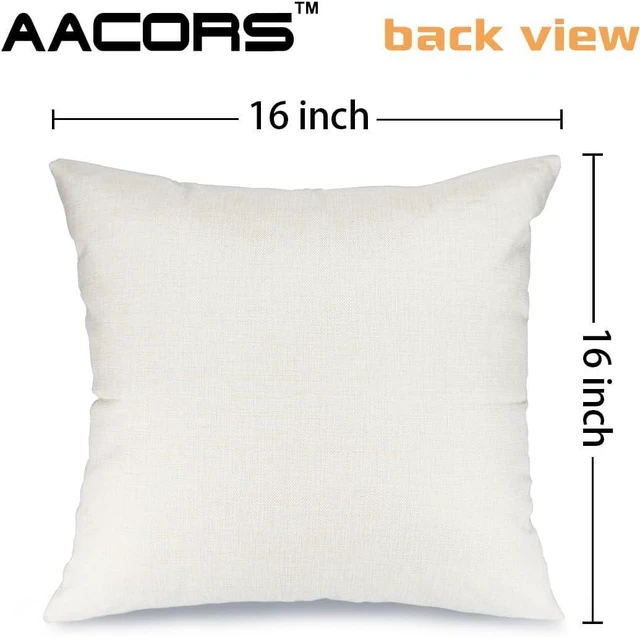 Alt view image 6 of 7 - Summer Pillow Cover 16x16 Set of 2,Watercolor Flower Decor Farmhouse Seasonal Pillow Case Decorations for Home Sofa Couch (Yellow