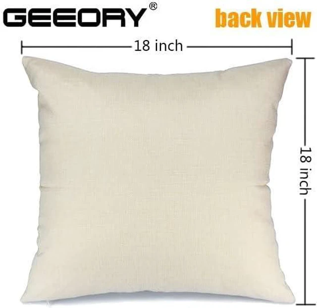 Alt view image 5 of 5 - Halloween Pillow Covers 18x18 inch Set of 4 Trick or Treat Pumpkin Ghost Throw Pillow Covers for Fall Halloween Decorations Halloween Party Pillows Decorative Pillow Covers for Couch Sofa