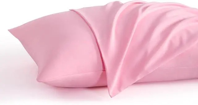 Main image of Standard Microfiber Pillowcases, Set of 2, Pink