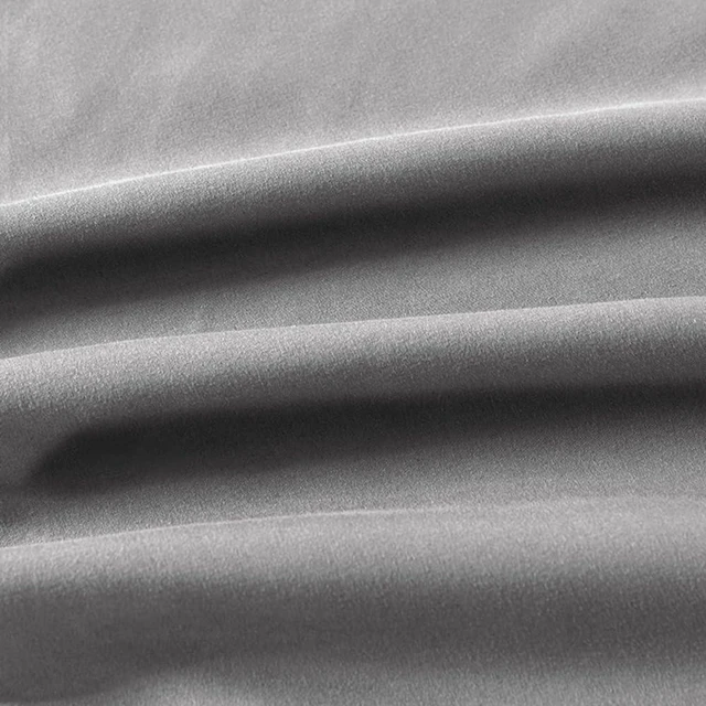 Alt view image 6 of 7 - 2 Pack Microfiber King Zipper Pillowcases, Soft Comfortable Not Shrink Dark Gray Pillow Case, Breathable Pillow Cases Set of 2 (20x36 Inches)