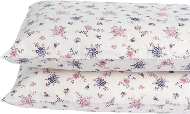 Alt view image 3 of 7 - Cotton Pillow Cases 2 Pack Queen Size Pillowcases with Envelope Closure Ultra Soft Breathable Pillow Covers for Hair and Skin