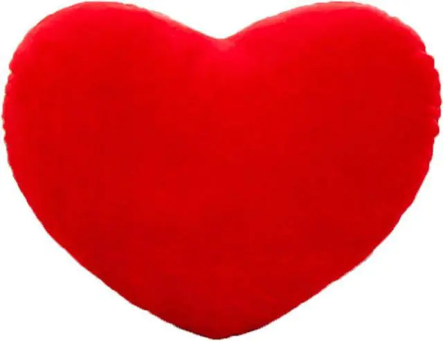 Main image of Cute Plush Red Heart Pillow Love Pillow Cushion Toy Throw Pillows for Kids' Friends Fit for Living Heart Throw Decorative Pillows