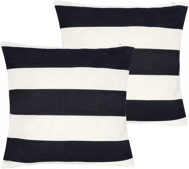 Main image of 2 Pack Waterproof Pillow Covers Outdoor Throw Pillowcases