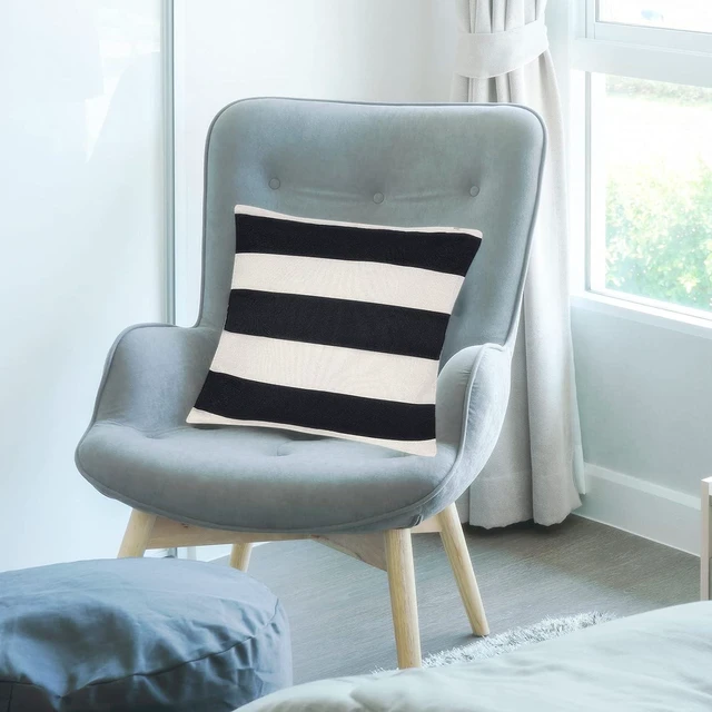 Alt view image 7 of 7 - 2 Pack Waterproof Pillow Covers Outdoor Throw Pillowcases