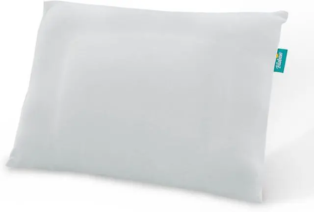 Alt view image 4 of 5 - Organic Cotton Toddler Pillowcase 2 Pack, (Pillowcase Only) Kids Pillowcase for Sleeping Fit Pillow Sized 13"x 18" or 14"x19", Envelope Travel Pillowcases for Girl Boy, Gray&Navy Blue