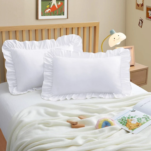 Alt view image 2 of 7 - Microfiber Toddler Pillowcase, White, 13"x18", 2 Pack