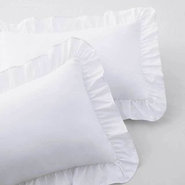 Alt view image 4 of 7 - Microfiber Toddler Pillowcase, White, 13"x18", 2 Pack