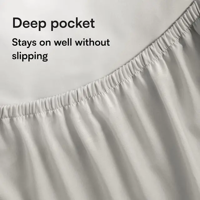 Alt view image 7 of 7 - Niagara Waterproof Mattress Protector Twin 39x75 Cover Deep Pocket Breathable Noiseless 8-20Inches Bed Smooth Jersey Mattress Pad Cover Fully Ultra Thin Polyester