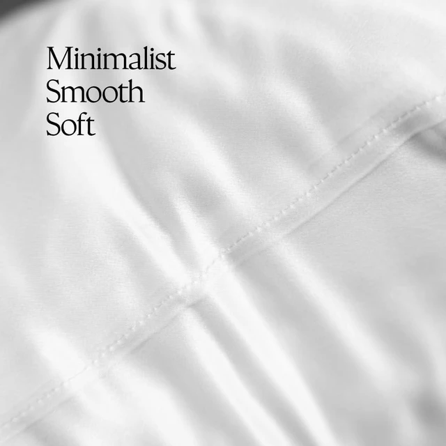 Alt view image 6 of 7 - Cleo Health & Beauty 100% Mulberry Silk Pillowcase for Hair and Skin Standard Size White Soft Smooth Anti Frizz Beauty Sleep Pillow Case with Hidden Zipper