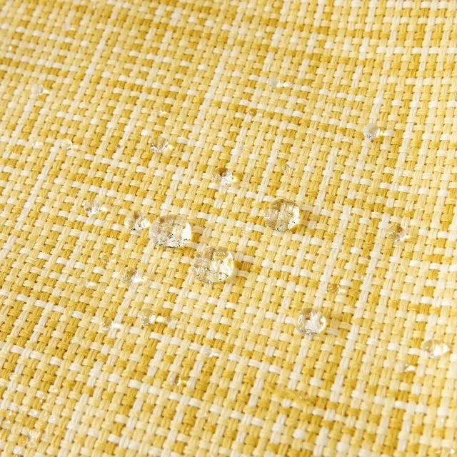 Alt view image 2 of 6 - Outdoor Waterproof Pillow Covers Pack of 2 18x18 Inch Yellow
