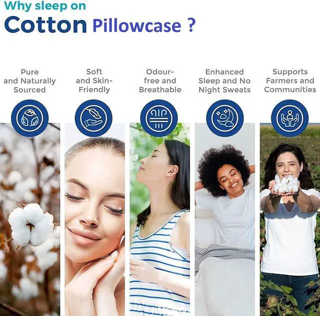 Alt view image 7 of 7 - Youth Pillowcase Cover 16"x22" - 100% Egyptian Cotton 500 Thread Count Toddler Pillowcase for Boys, Girls, Kids Pillow Cover for Little Sleepy Head Pillows - Smart Zipper Closure 1 Piece White