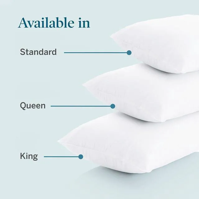 Alt view image 7 of 7 - Lucid® Zippered Pillow Encasement Waterproof Pillow Protector Standard