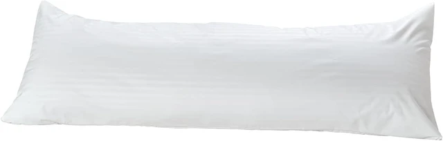 Alt view image 3 of 7 - 1 Pack Striped Waterproof Feather Proof Body Pillow Protectors