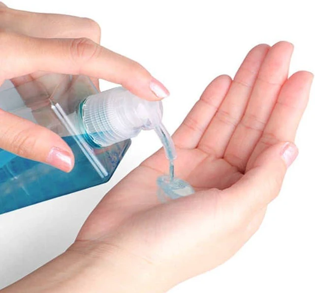 Alt view image 4 of 6 - 100ml / 3.3oz Refillable Empty Plastic Pump Bottles Jars Set for Makeup Cosmetic Bath Shower Shampoo Hair-Conditioner Toiletries Liquid Containers Bathroom Accessory Set (Transparent)