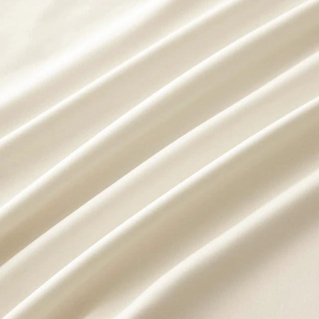 Alt view image 6 of 7 - 2 Pack Standard Pillow Cases Cream-Colored Pillow Covers Microfiber Pillowcases 20"X 26" Standard Size Soft Breathable Luxury Pillow Covers Embroidered Envelope Closure Bed Pillow Shams