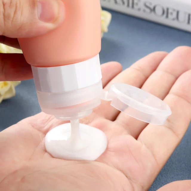 Alt view image 4 of 7 - Travel Bottles for Toiletries, Tsa Approved, Travel Size Containers, BPA Free Leak Proof Tubs Refillable Liquid Accessories for Cometic Shampoo and Lotion Soap