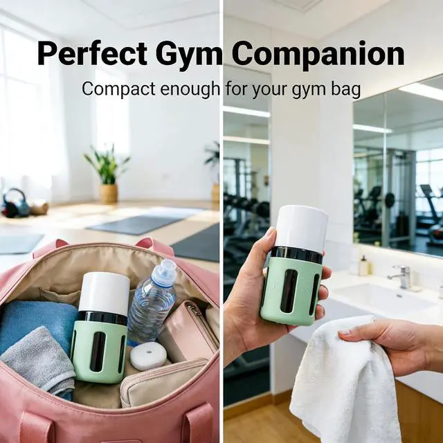 Alt view image 4 of 6 - 4-in-1 Refillable Cosmetic Containers, TSA Approved Travel Toiletry Kit