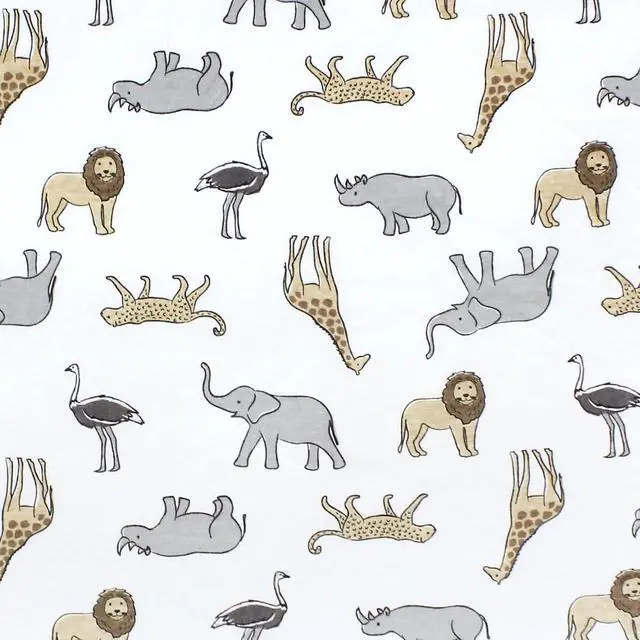 Alt view image 2 of 2 - Unisex Baby Cotton Toddler Pillow Case, Modern Safari, One Size