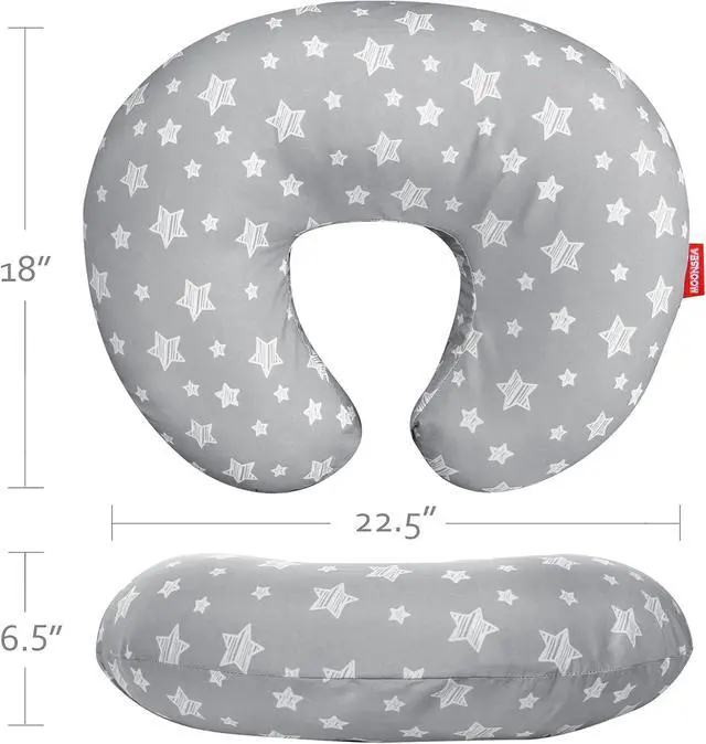 Alt view image 5 of 6 - Nursing Pillow Cover for Baby Snug Fits Boppy Nursing Pillows