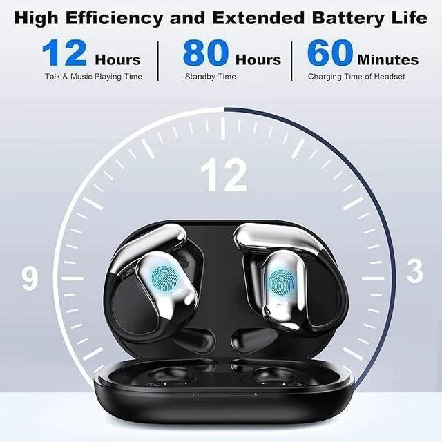 Alt view image 5 of 7 - AI Language Translation Earbuds, Wireless Earbuds Translator Real Time 144 Languages 3-in-1 Translator Ear Buds 5.4 Bluetooth Headphones Two-Way Translating Device fit iOS and Android - Black 2