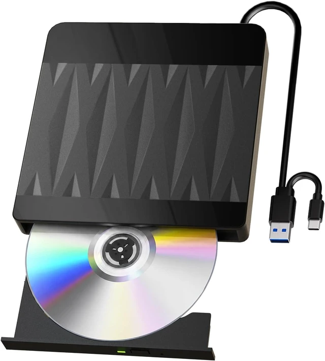 Main image of External Blu-ray Drive & Blu-ray Burner with 3D Playback Support