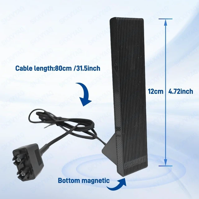 Alt view image 2 of 7 - Magnetic WiFi 7 Antenna for B850 2.4G/5G/6G Tri-Band WiFi 6E
