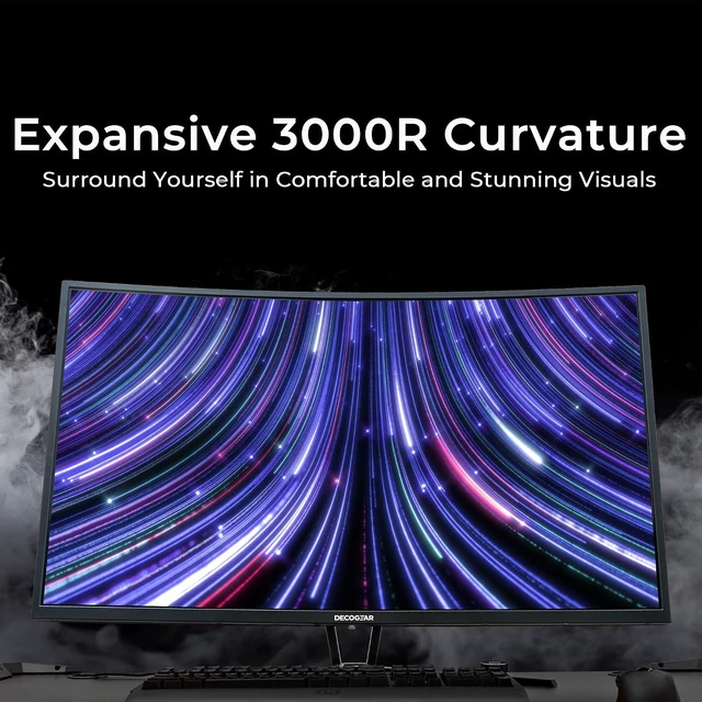 Alt view image 3 of 7 - 39" Widescreen Curved Gaming Monitor