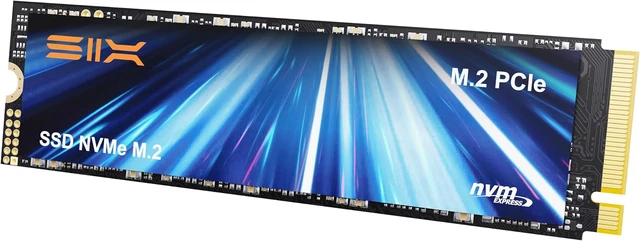 Alt view image 2 of 7 - 1TB M.2 2280 NVMe SSD PCIe Gen 5.0x4, Up to 14,300MB/s Sequential Speed, AI & Gaming Internal Drive for Laptop/Desktop PC with Heatsink