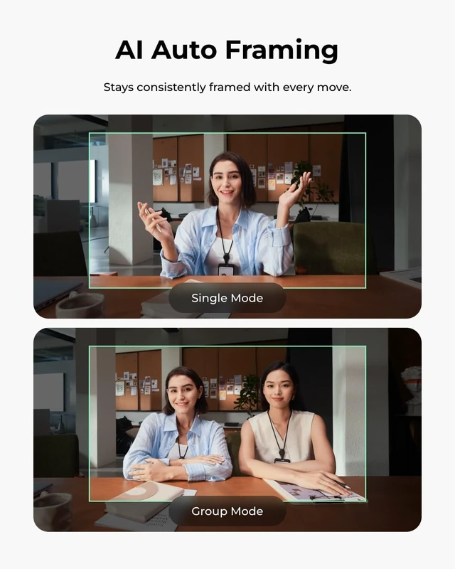Alt view image 7 of 7 - Meet Flip Foldable 4K Webcam for Laptop 1/2" Sensor & AI Framing