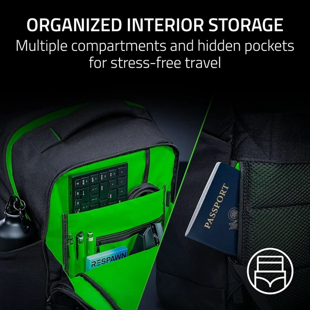 Alt view image 3 of 7 - Rogue V4 Gaming Backpack for 16-Inch Laptops