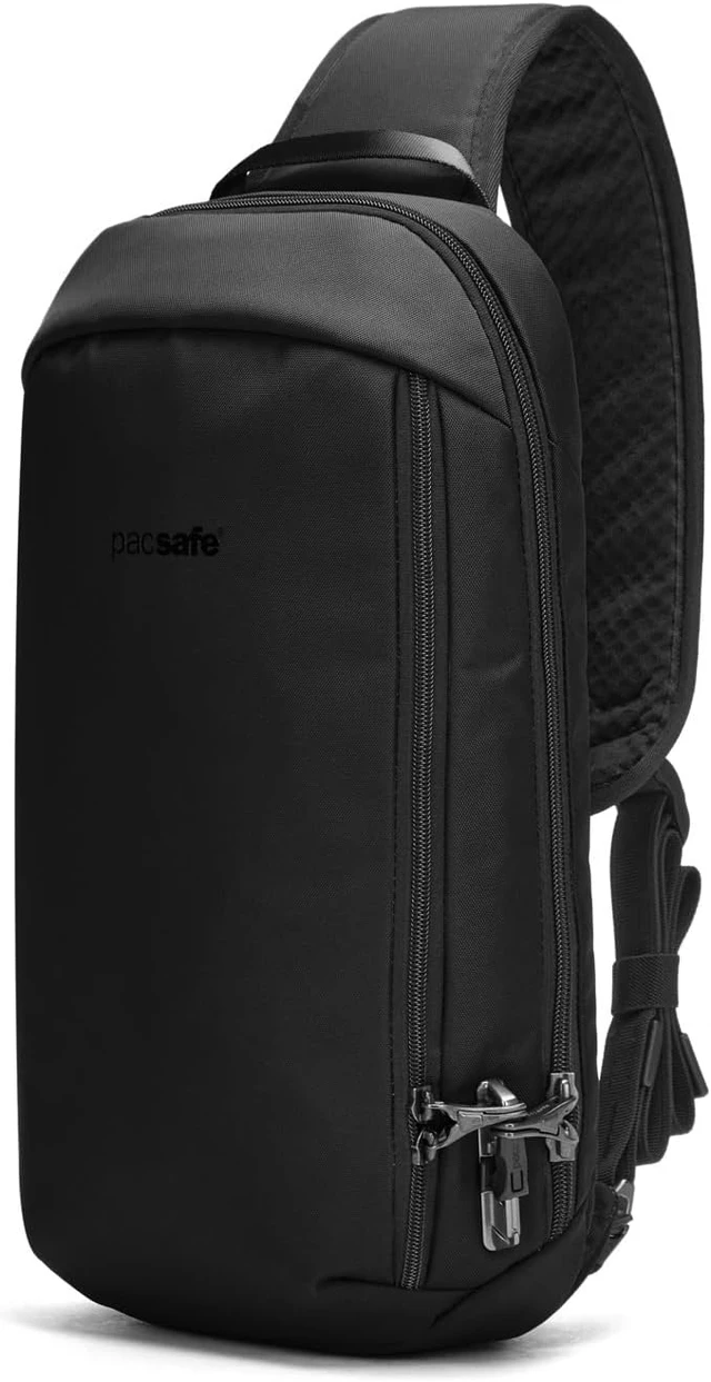 Alt view image 2 of 7 - Vibe 325 10-Liter Anti-Theft Sling Bag / Crossbody Fits 13-Inch Laptop, Casual Daypack, Black, One Size