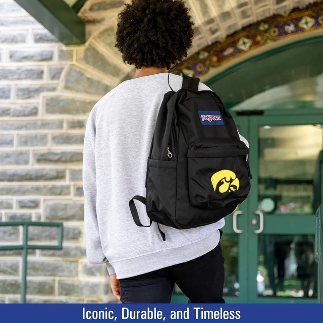 Alt view image 5 of 7 - NCAA Officially Licensed Stanford Cardinal Backpack Superbreak Plus with Padded 15'' Laptop Sleeve, Durable Daypack with Bottle Pocket, Graphite Grey