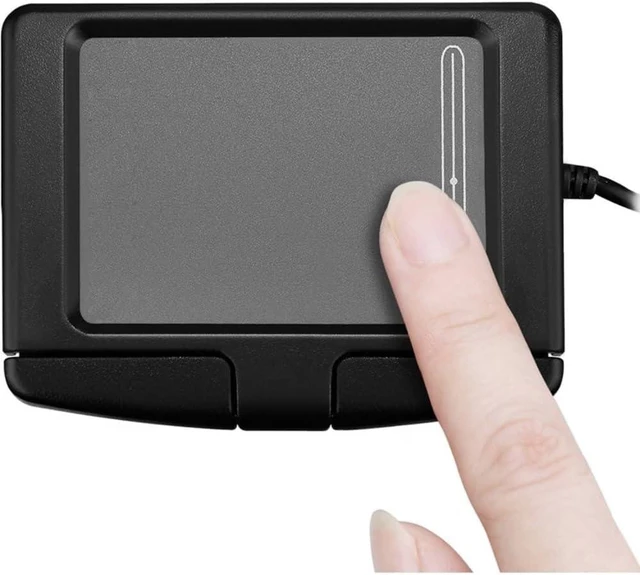 Alt view image 3 of 5 - GP-160UB Easy Cat 2-Button GlidePoint Touchpad (Black)