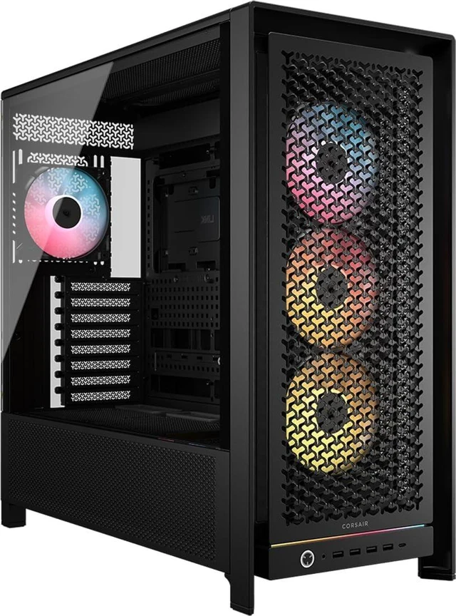 Main image of 5000D RS ARGB Frame Customizable Mid-Tower PC Case, Black
