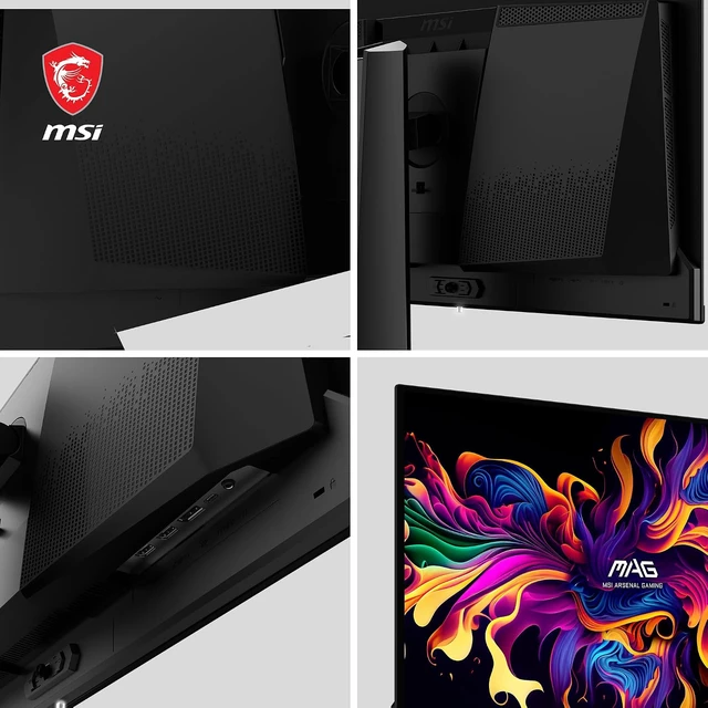Alt view image 7 of 7 - MAG 271QPX 27" QD-OLED Gaming Monitor 2560×1440 (QHD), 360Hz, 0.03ms, True Black HDR 400, HDMI/DP/USB-C, Tilt & Height Adjustable, Black