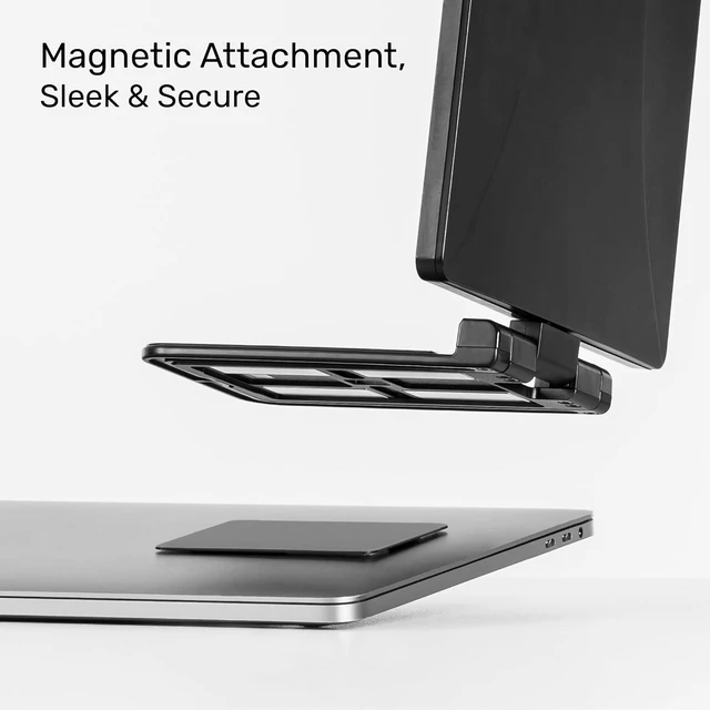 Alt view image 4 of 7 - Swivel 12.5" Portable Monitor for Laptop Patented Swivel Hinge Screen Extender