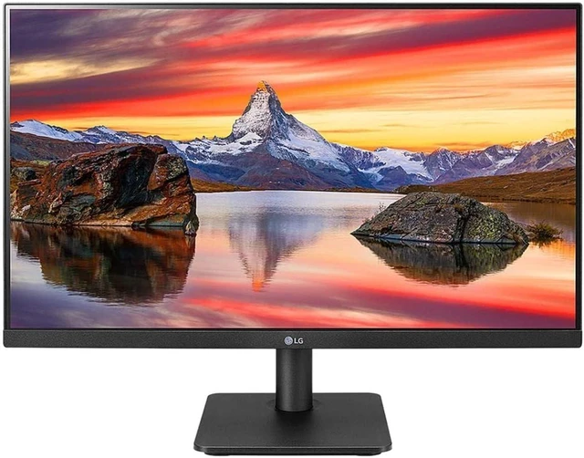 Main image of 24-Inch FHD (1920×1080) Computer Monitor IPS, FreeSync, 75Hz, 5ms, 3-Side Borderless, Reader Mode, HDMI/D-Sub, 24MP400-B, Black