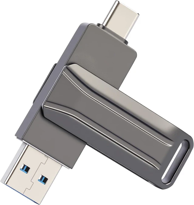 Main image of 512GB Dual USB-A & Type-C Flash Drive Thumb Drive