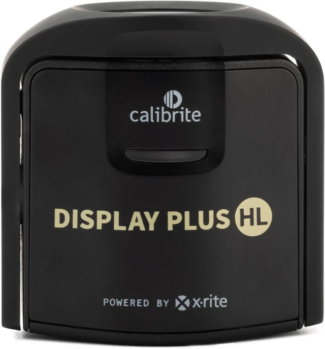 Alt view image 2 of 6 - Display Plus HL Monitor Calibration Colorimeter for Mini LED, OLED & Super-Bright Displays Advanced HL Sensor up to 10000 Nits, PROFILER Software, USB-C with Adapter