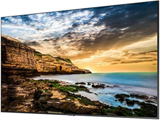 Alt view image 2 of 6 - QE50T 50-Inch 4K UHD 3840x2160 LED Commercial Signage Display HDMI, USB, Speakers, 300 Nit, 16/7 Operation, 3-Yr Warranty (LH50QETELGCXGO), Black