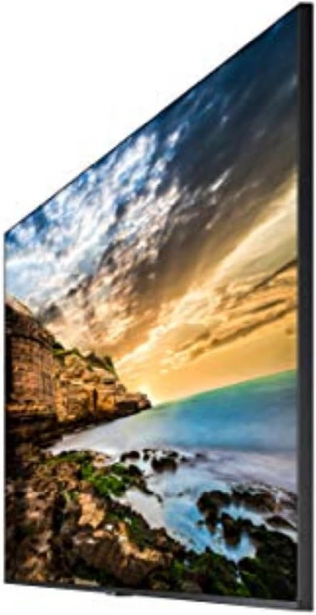 Alt view image 3 of 6 - QE50T 50-Inch 4K UHD 3840x2160 LED Commercial Signage Display HDMI, USB, Speakers, 300 Nit, 16/7 Operation, 3-Yr Warranty (LH50QETELGCXGO), Black
