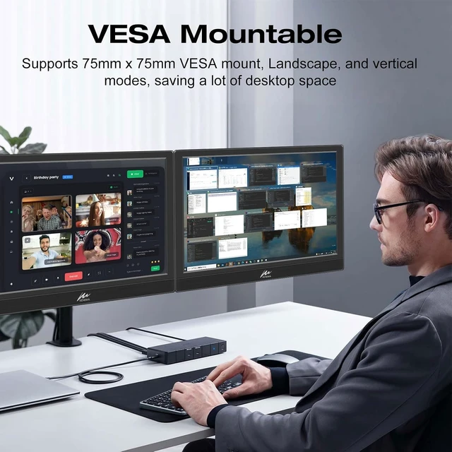 Alt view image 5 of 7 - 13.3-Inch HD 1366x768 LED Portable Monitor Small HDMI Screen