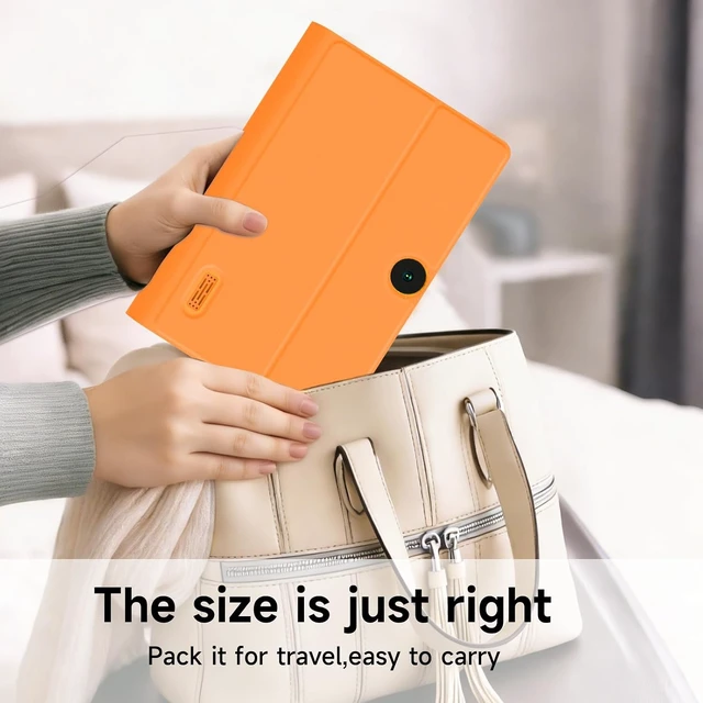 Alt view image 7 of 7 - 7-Inch Android Tablet with Protective Case 8GB RAM (3GB+5GB Expand), 32GB ROM, 1TB Expand, IPS 1024×600, Bluetooth, 2.4G+5G WiFi, GMS, Widevine L1, YouTube & Netflix (Orange)