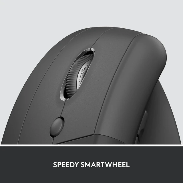 Alt view image 5 of 7 - Lift for Business Vertical Ergonomic Mouse, Left-Handed Graphite