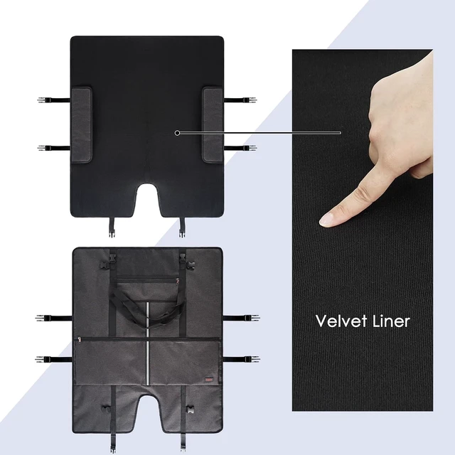 Alt view image 7 of 7 - 32" Monitor Travel Carrying Bag for Desktop AIO Computer