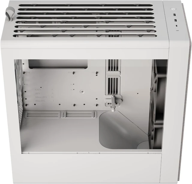 Alt view image 5 of 7 - BF360 Mid Tower Series PC Case (BF360 Flow, White)