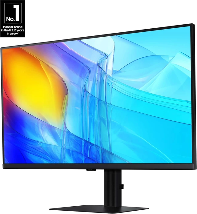 Alt view image 2 of 7 - ViewFinity S8 (S80D) 32" 4K UHD Computer Monitor HDR10, HDMI/DisplayPort/USB-A Ports, Height Adjustable Stand, LS32D806EANXGO, 2024, 3Yr Warranty