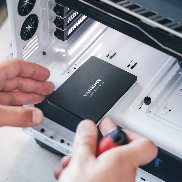 Alt view image 7 of 7 - 256GB 2.5" SATA III Internal SSD 3D NAND Solid State Drive, Up to 500MB/s, for PC & Laptop