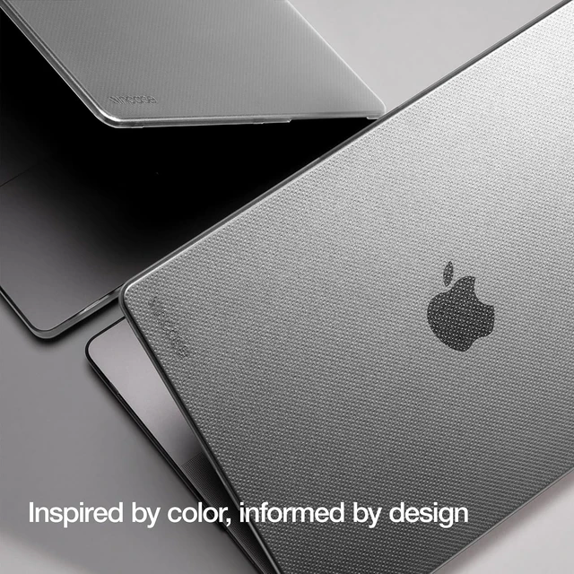 Alt view image 4 of 7 - Dots Hardshell Case with Makrolon for MacBook Pro 14-Inch (Clear)