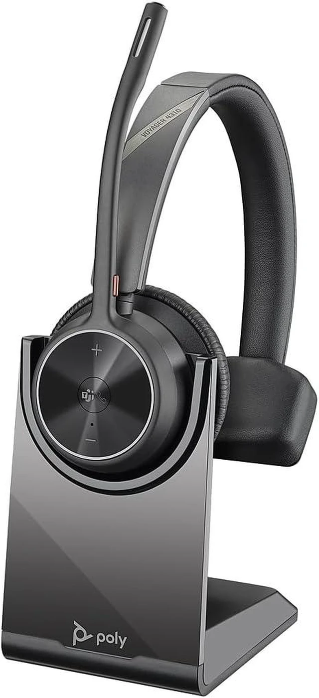 Main image of Plantronics Voyager 4310 USB-C Bluetooth Mono Computer Headset MS Certified (218474-02)